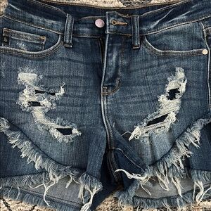 Judy Blue Classic Blue Denim Shorts